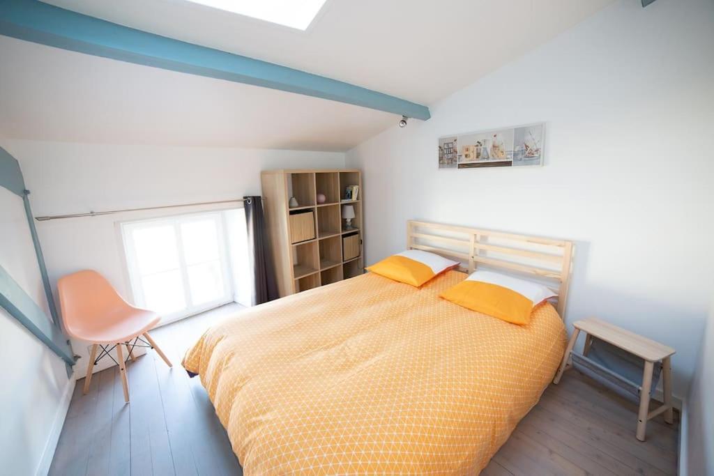 Maison Type Loft - Avec Parking En Plein Centre La Rochelle  Esterno foto