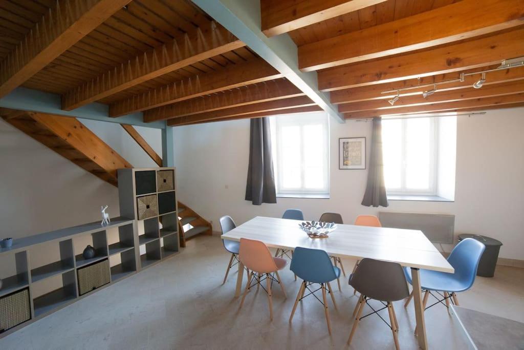 Maison Type Loft - Avec Parking En Plein Centre La Rochelle  Esterno foto